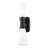 Emrys 18 inch Matte Black 2 Light Wall Sconce-123222975