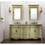 Ensemble de meuble-lavabo double de 72 po Aurillac-48898684-48898687
