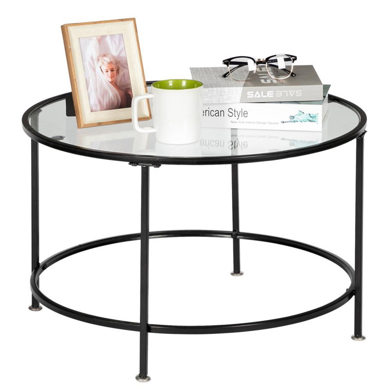 Larner Coffee Table, 16.54" H x 38.98" L x 38.98" W