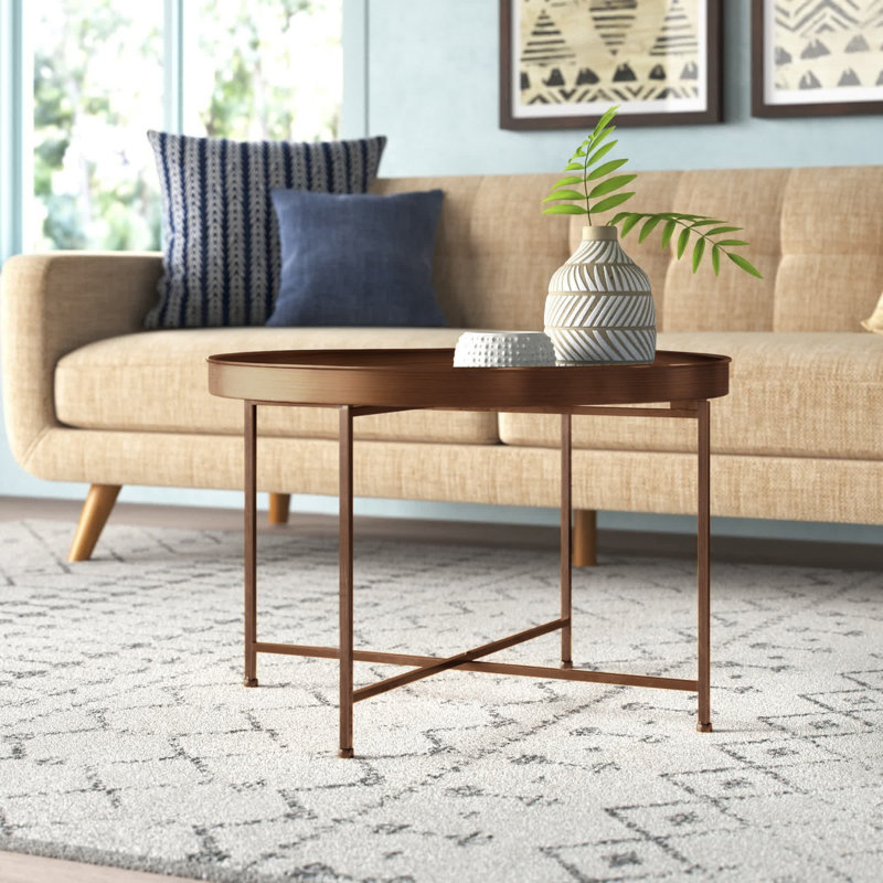 Table basse Ekta, Miroir, Bronze