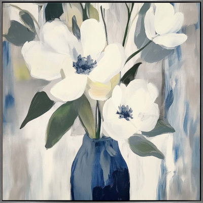 Elegance in White 3 - Framed