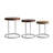 Cheray Solid Wood Top Nesting Tables