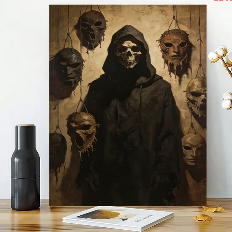 1 Piece Wrapped Canvas Wall Art, 90cm H x 60cm W