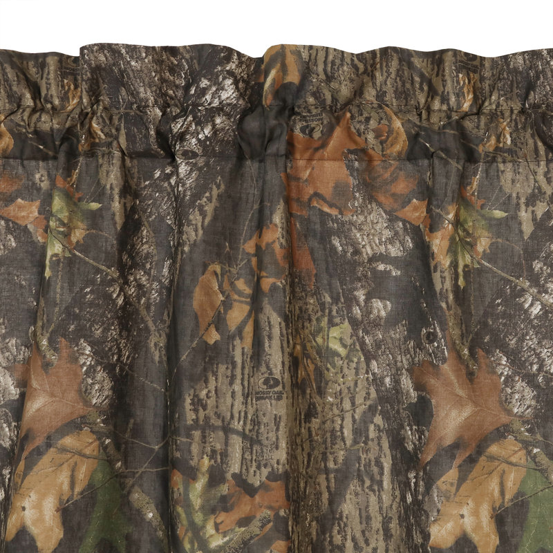 Rideau à passe-tringle 100% polycoton Mossy Oak