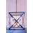 8 - Light Dimmable Lantern Square / Rectangle Chandelier