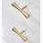 Hourglass-Shaped Mid-Century Cabinet And Drawer T-Bar Pull-137876178