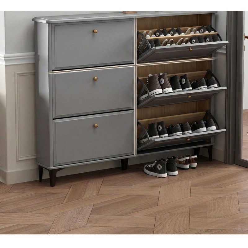Armoire à chaussures de rangement populaire de style américain