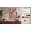 Crimson Carnation Bloom Botanical - Wrapped Canvas-1794650062-1794650060