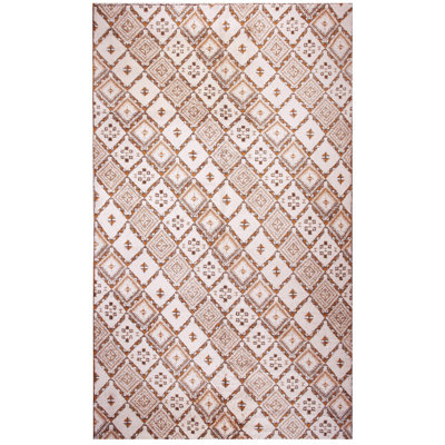 Tapis rétro rétro surdimensionné marocain à motif tribal berbère
