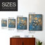 FLORAL Series XL III - reproduction encadrée de qualité supérieure - prête à être accrochée - aucun clou requis-964398023-964398011