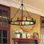 Kellen 12 - Light Waggon Wheel Chandelier