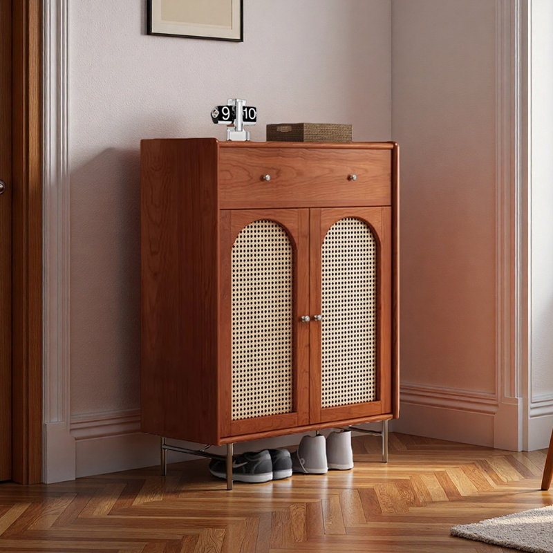 Classic furniture storage shoe cabinet, Brown