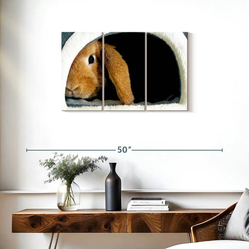 Brampt Rabbit Home, 20" H x 33" W