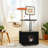 50" Cat Tree, Cat Litter Box Enclosure, 2-in-1 Cat Tower, Cat Condo With Scratching Posts For Indoor Cats-1985668670