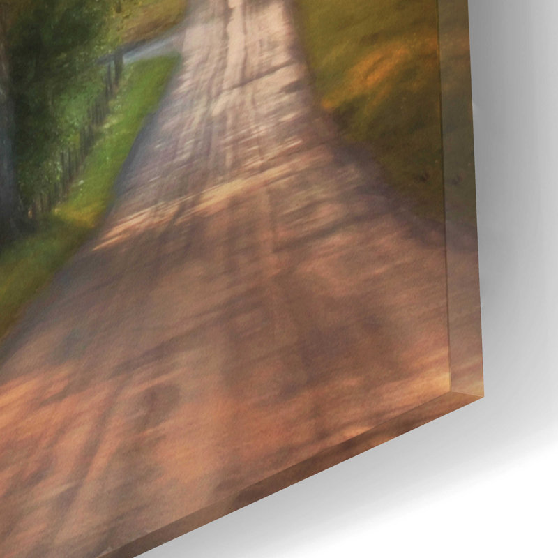 Country Lane Sunset - impression sans cadre, H 12 po x l 16 po x P 0,13 po