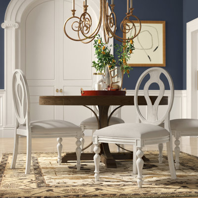 Homestead 19'' H Linen Upholstered Side Chair