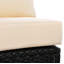 Ensemble modulaire d'extérieur courbé avec coussins de 119,33 po de largeur Macarther-236855150