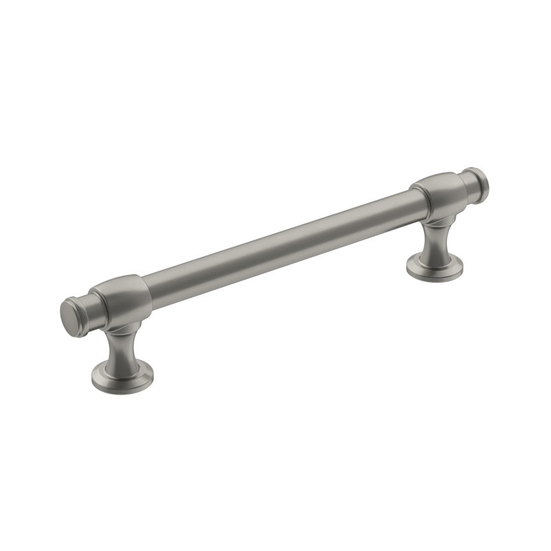 Poignée d'armoire Winsome 5-1 / 16 pouces (128mm) centre à centre en nickel satiné, Nickel satiné, 5 1/16"