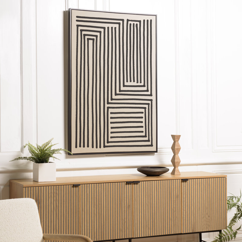 Berthel Wall Decor on Polyester