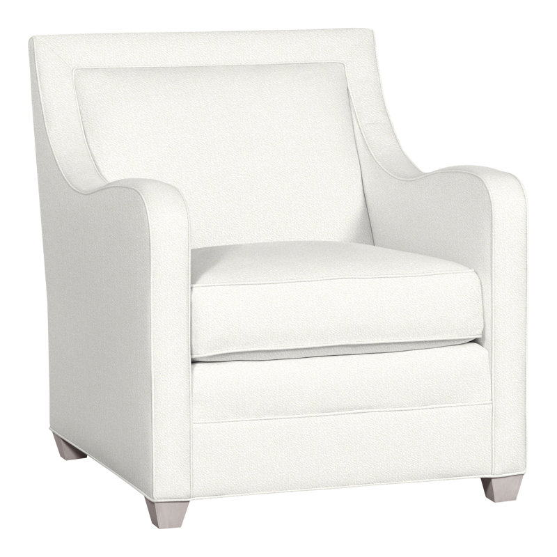Haden 31.5" Chair, Dove Gray, Kempsey Sheepskin