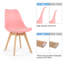 Chaise d'appoint rembourrée Pascal-1176849339