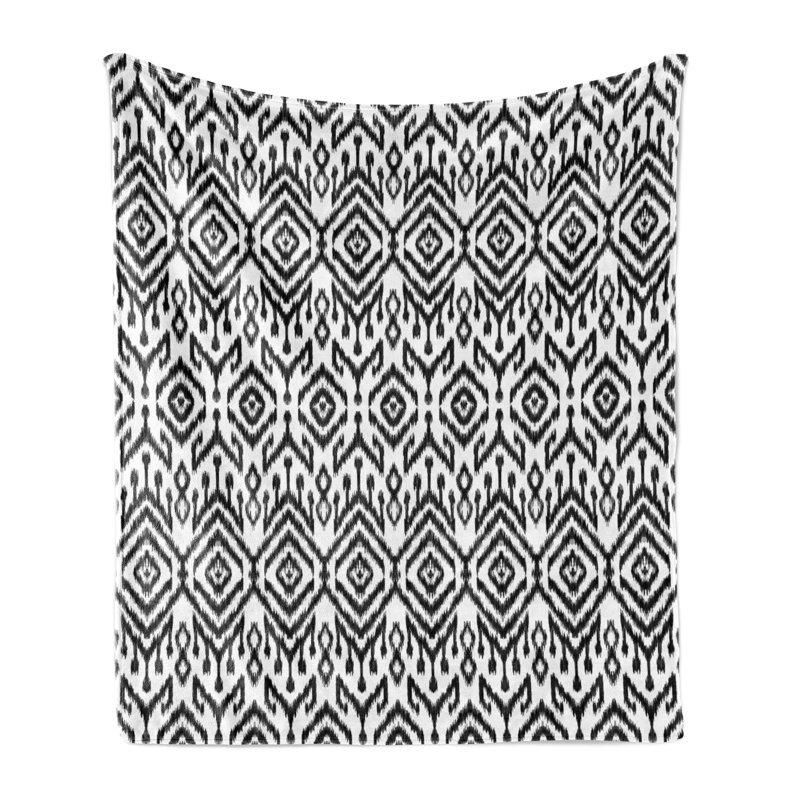 Hand Woven Throw Blanket, 70" x 90"