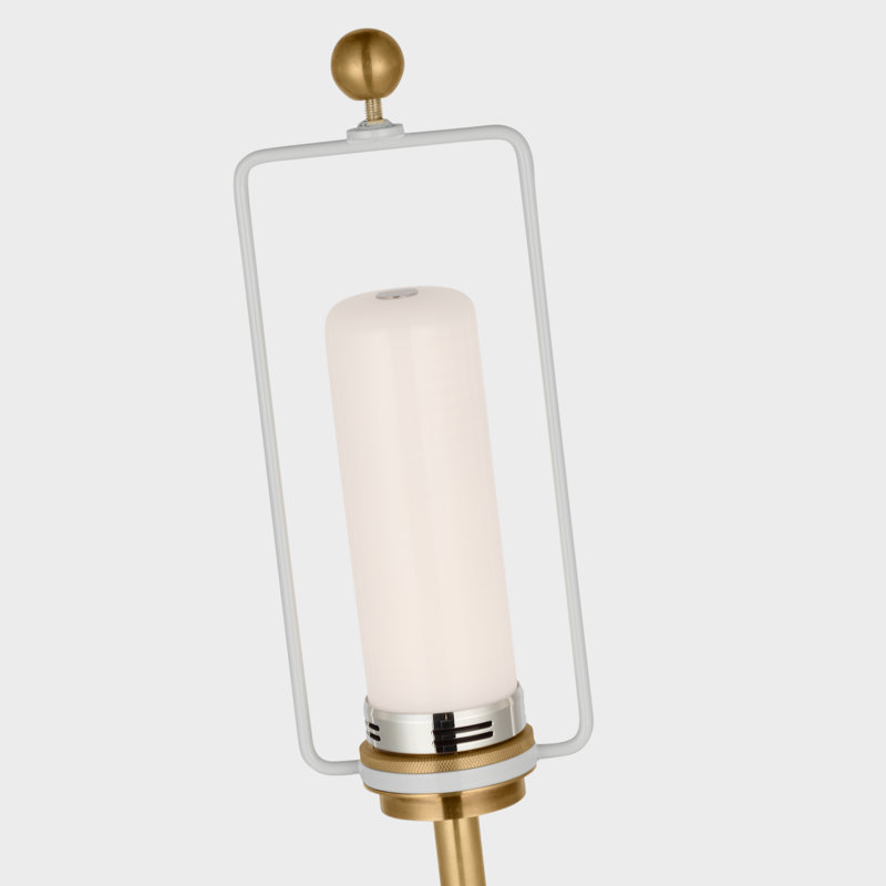 Elsie Cordless Table Lamp in Cream with Linen Shade
