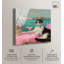 «Kitty Glam Drink in Grèce», reproduction d'art acrylique sur toile par Art Remedy-118140062