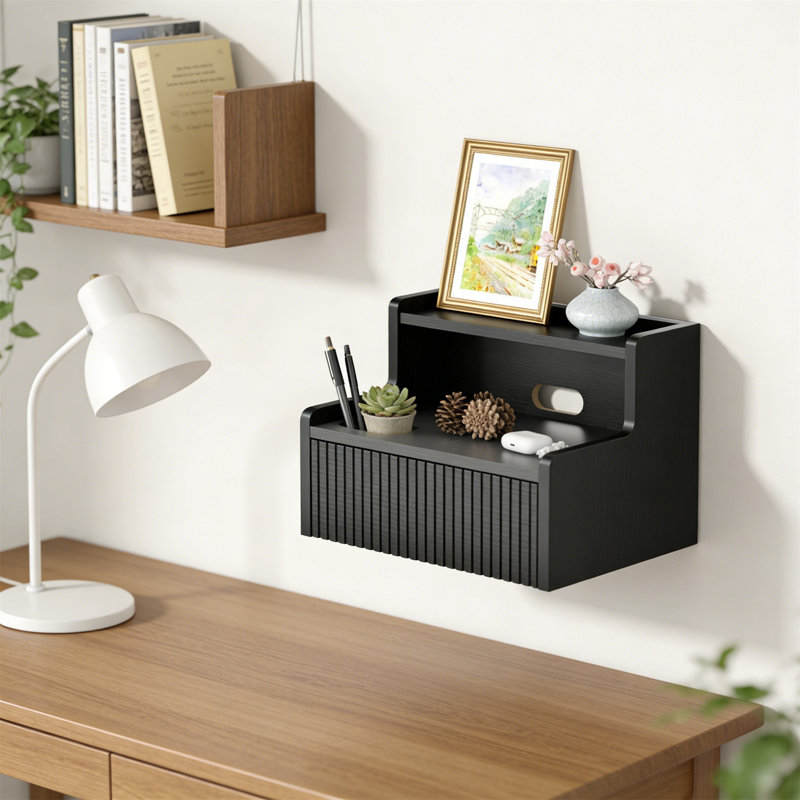 40cm W Manufactured Wood Bedside Table