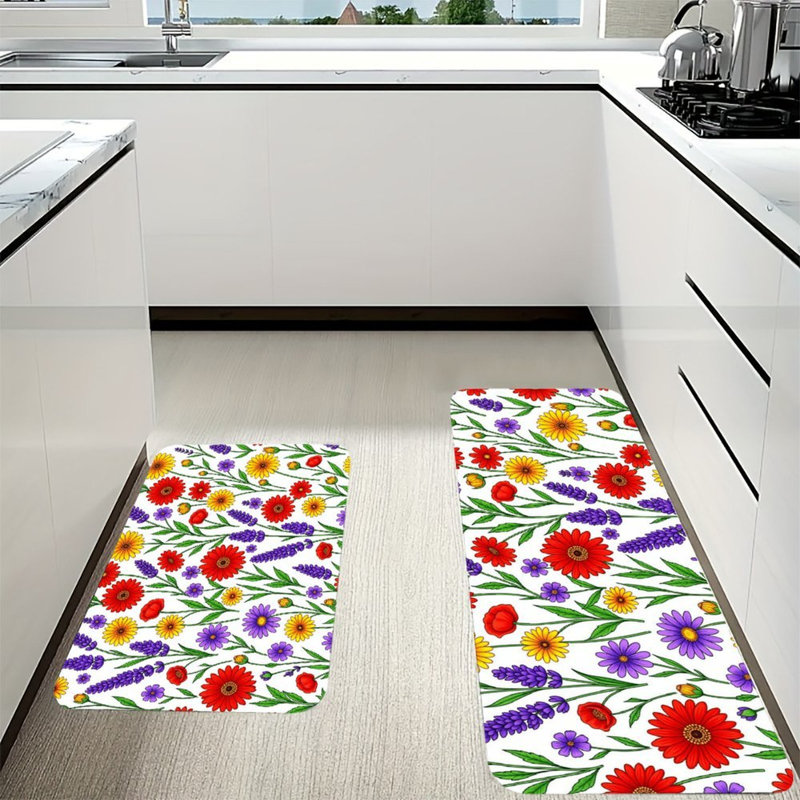 Ensemble de tapis de sol en flanelle 2 pièces