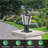 Solar Deck Light With Motion Sensor - Weatherproof, Dusk To Dawn, Black