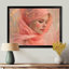 «Pink Romantic Soft Focus Siren Woman - Fashion Woman», reproduction d'art sur toile