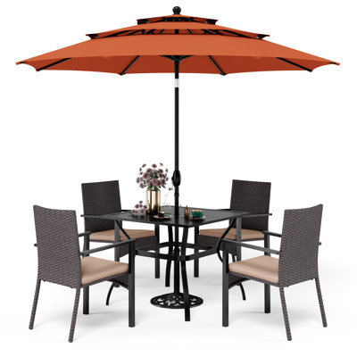 4 - Person Patio Dining Set with