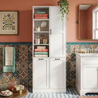 Bathroom Laundry Cabinet With Strong Storage