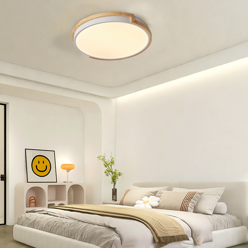 Elburr LED Flush Mount, 3000K, Silver