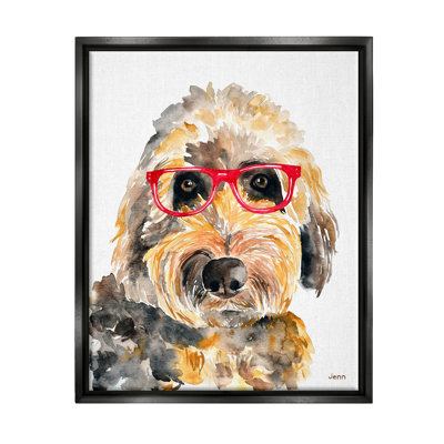 " Fun Terrier Dog Glasses "