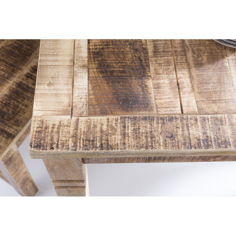 Guttenberg Solid Wood Dining Table, 76cm H x 80cm L x 80cm W