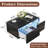  Smart Coffee Table with 93L Built-In Fridge & Freezer, Bluetooth Speakers, Wireless Charging, USB Ports, LED Lighting, Modern Living Room Refrigerated Table-99325241