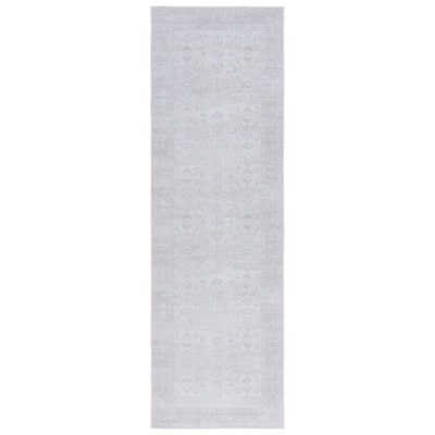 Ally Oriental Purple/Beige Area Rug