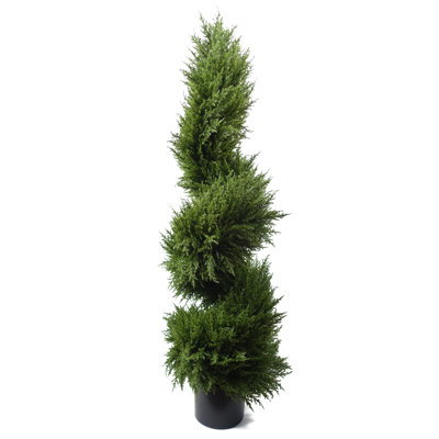 Annistyn 120cm Faux Cypress Tree in Pot