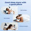 Cervical Contour Memory Foam Pillow Side Sleeper for Neck Pain Relief