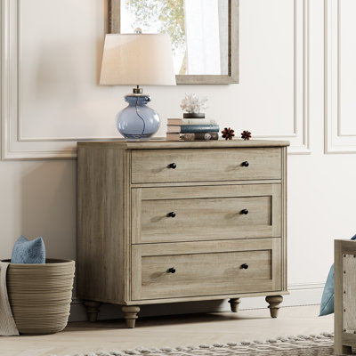 Commode 3 tiroirs l 33,9 po Scarlett