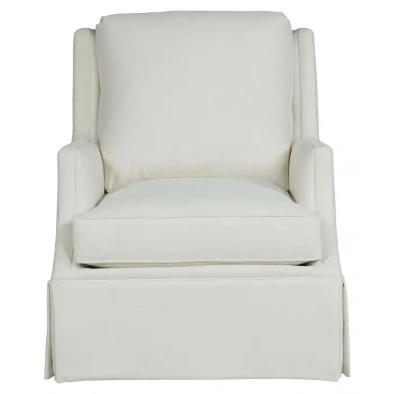 Fauteuil en polyester l 31,5 po Savannah, Neige