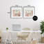 Ensemble de 2 impressions encadrées sous-verre Leafy Mute Subtlety, design par Mona Grace-1221774075-1221774086