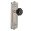 Egg & Dart Plate with Waldorf Black Door Knob-1063002855-1063002856