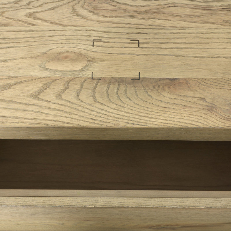 Torrington Charging Nightstand-Umber Oak, Sandy Oak