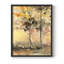 «Fall Foliage Watercolor II», reproduction encadrée - bois massif-459641258-459641257