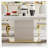 1 Piece Rectangular Dining Table without Chair-2079098177