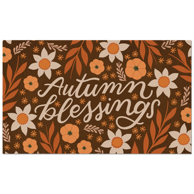 Autumn Blessings Indoor/Outdoor Welcome Mat
