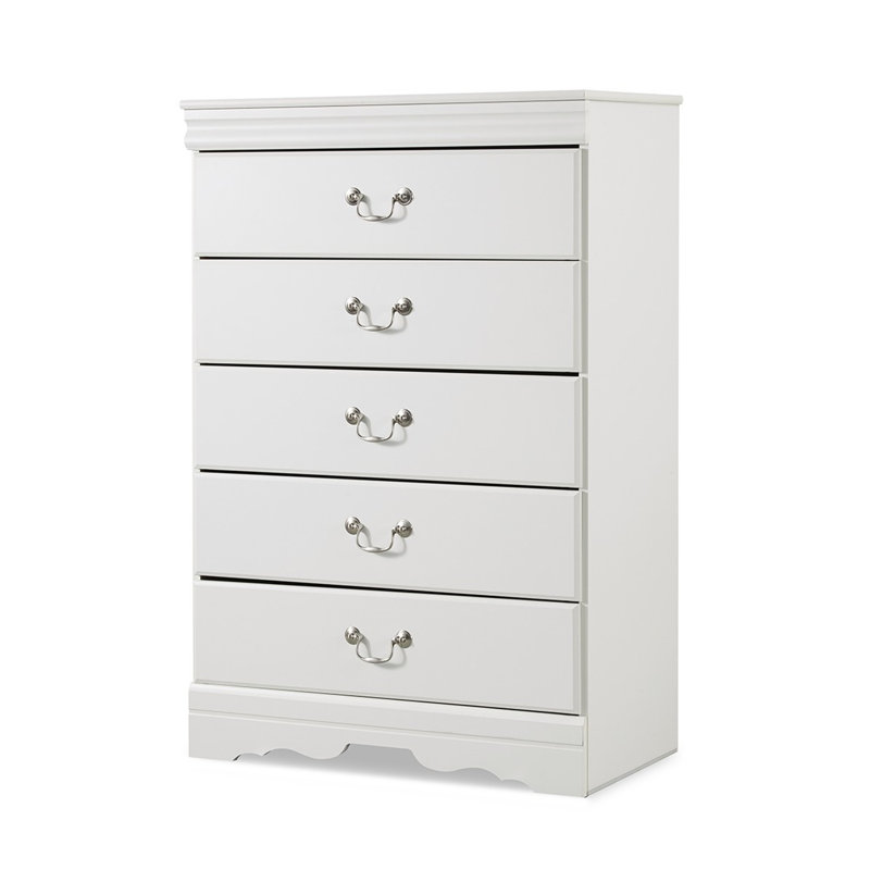 Commode 5 tiroirs 30 W Roso